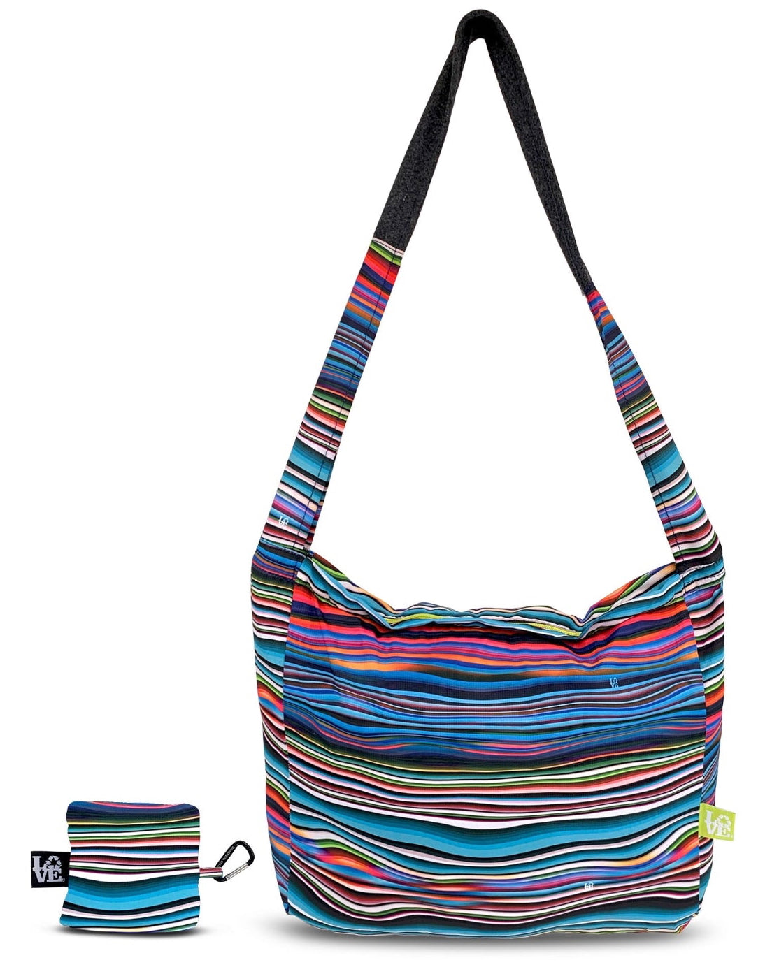 Crossbody Stash It Tote Bag - Wavy Gravy