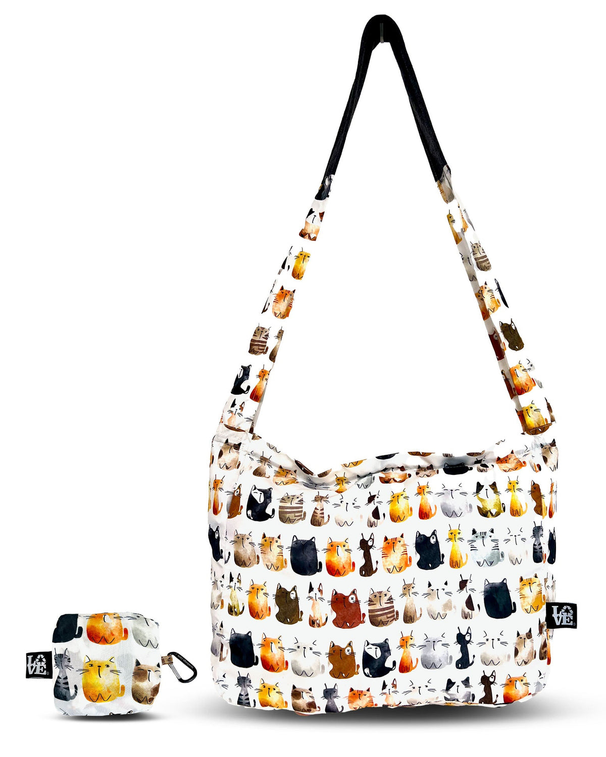 Crossbody Stash It Tote Bag — Cat's Meow