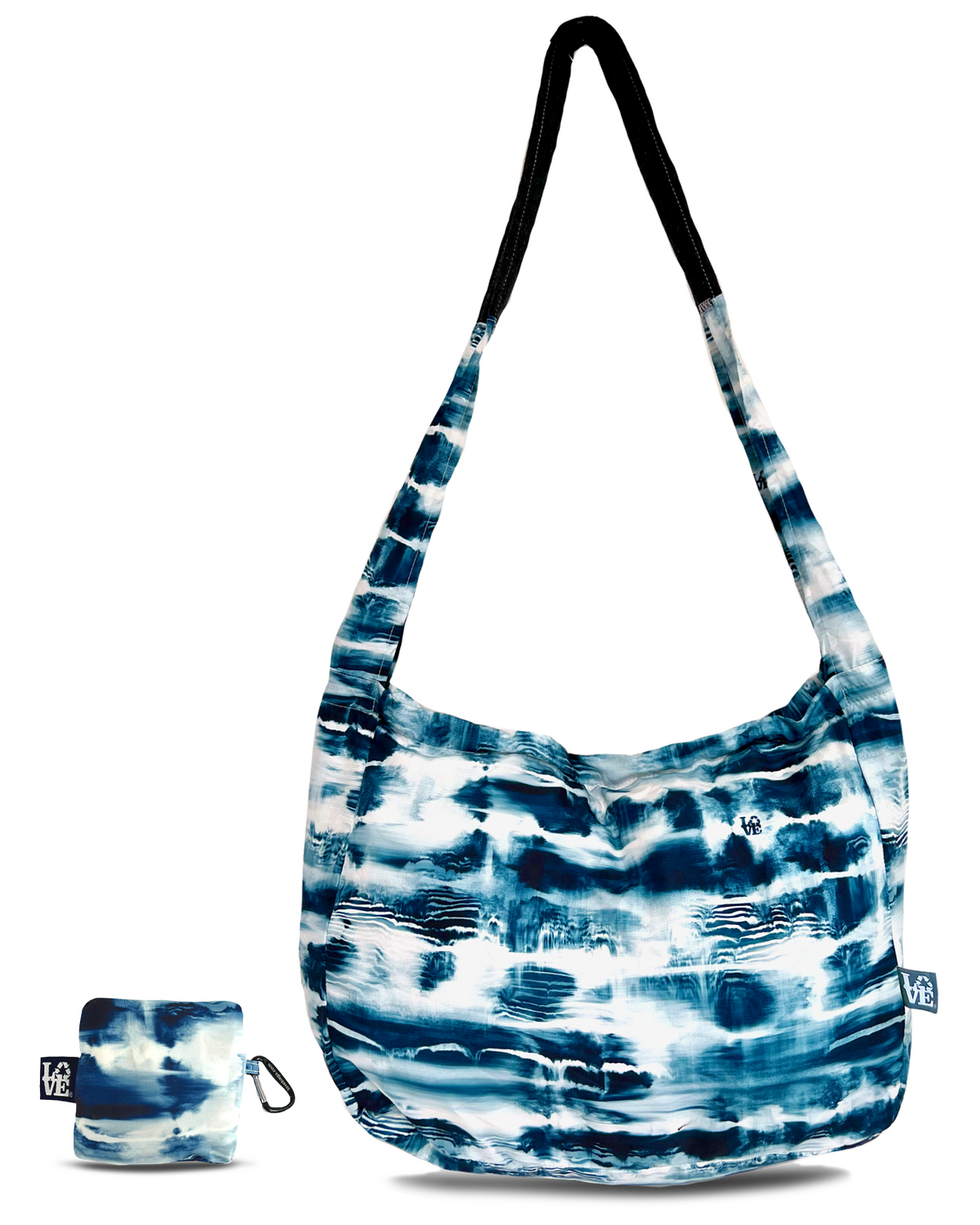 Crossbody Stash It Tote Bag — Ocean Tyde