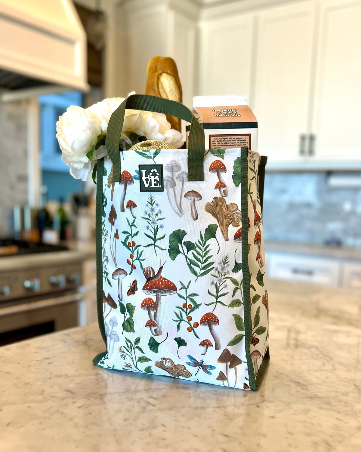 LOVE Sack Grocery Bag — Shroom Garden