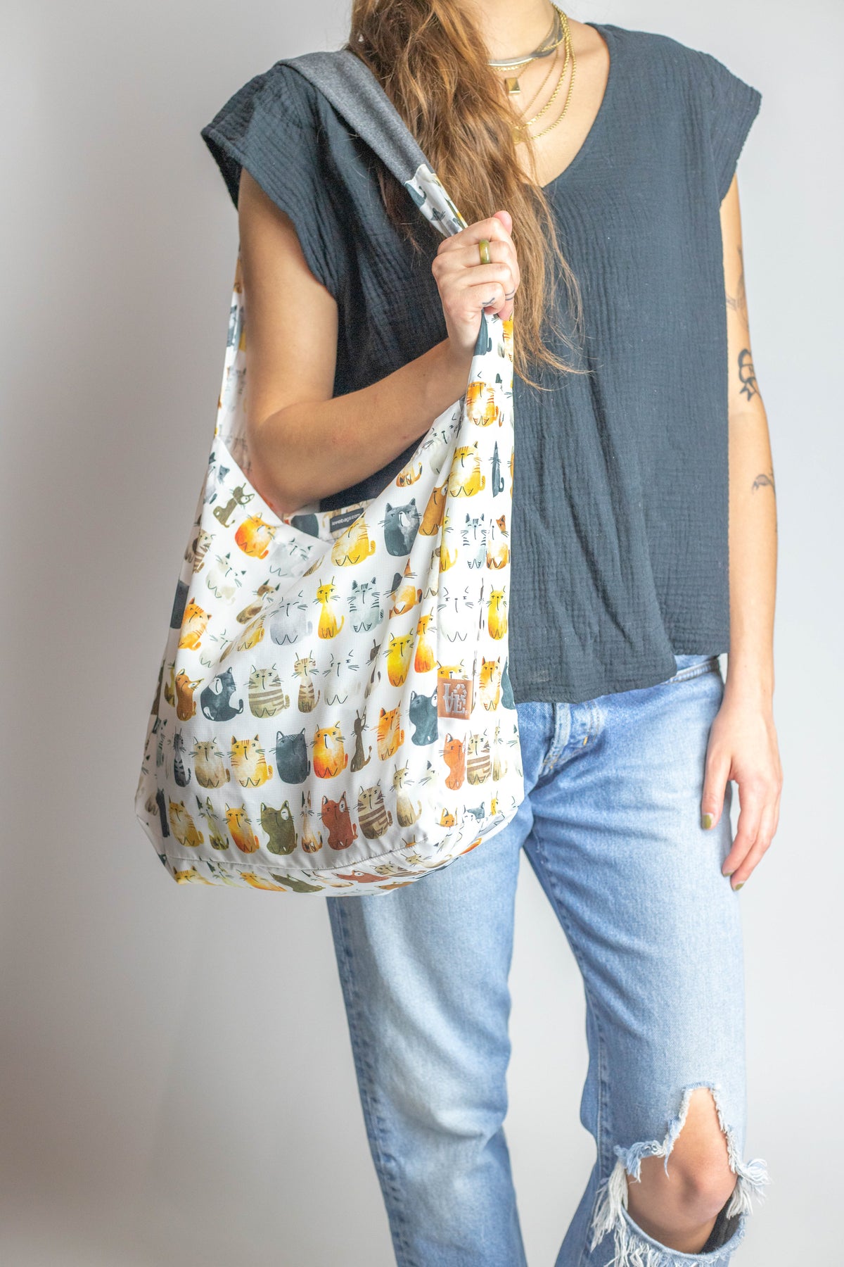 Stash It Tote Bag - Cat's Meow