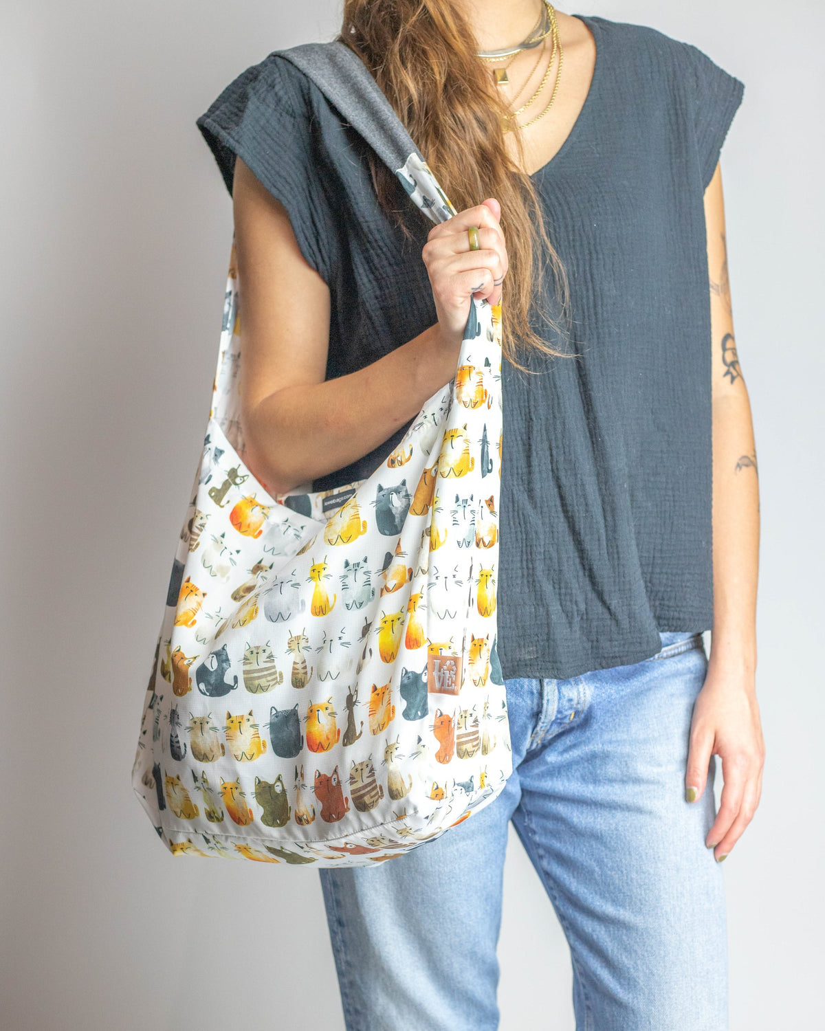 Stash It Tote Bag — Cat's Meow