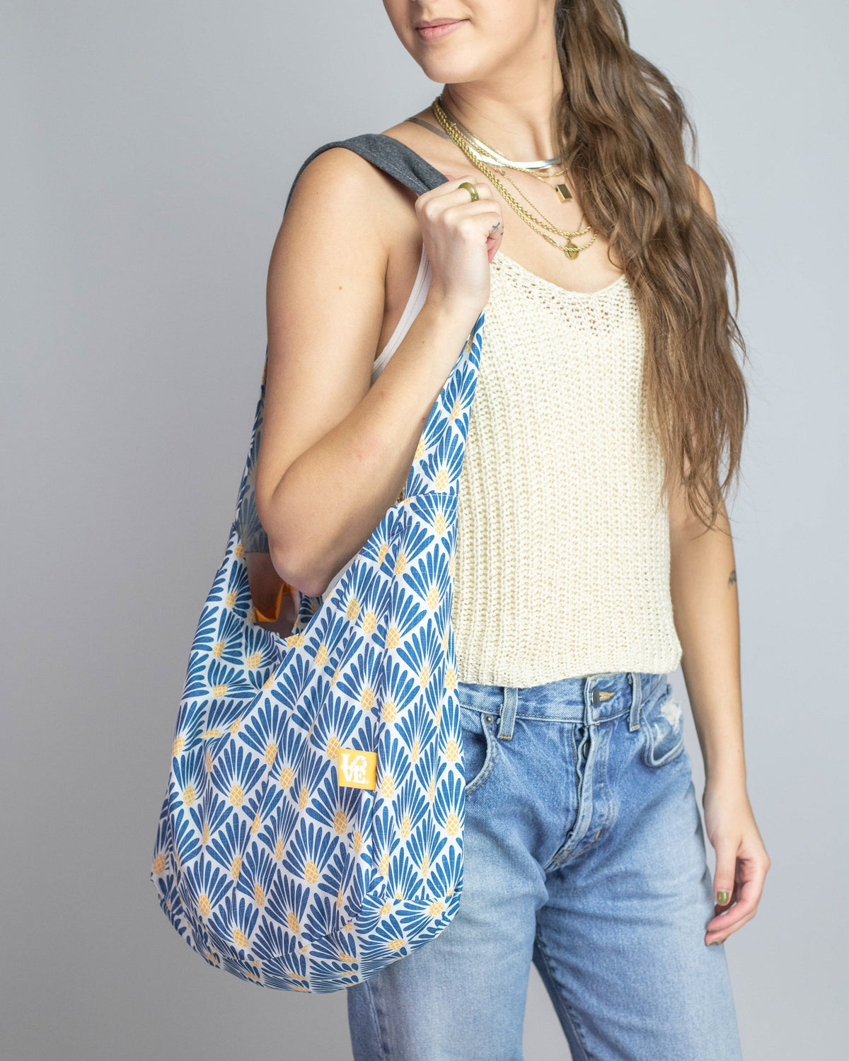 Stash It Tote Bag — Piña Colada