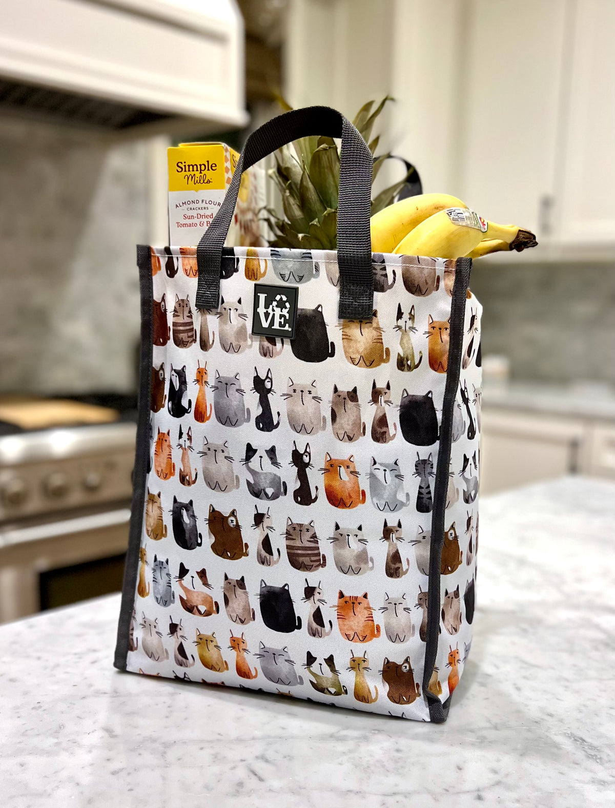 Love Sack Grocery Bag - Cat's Meow