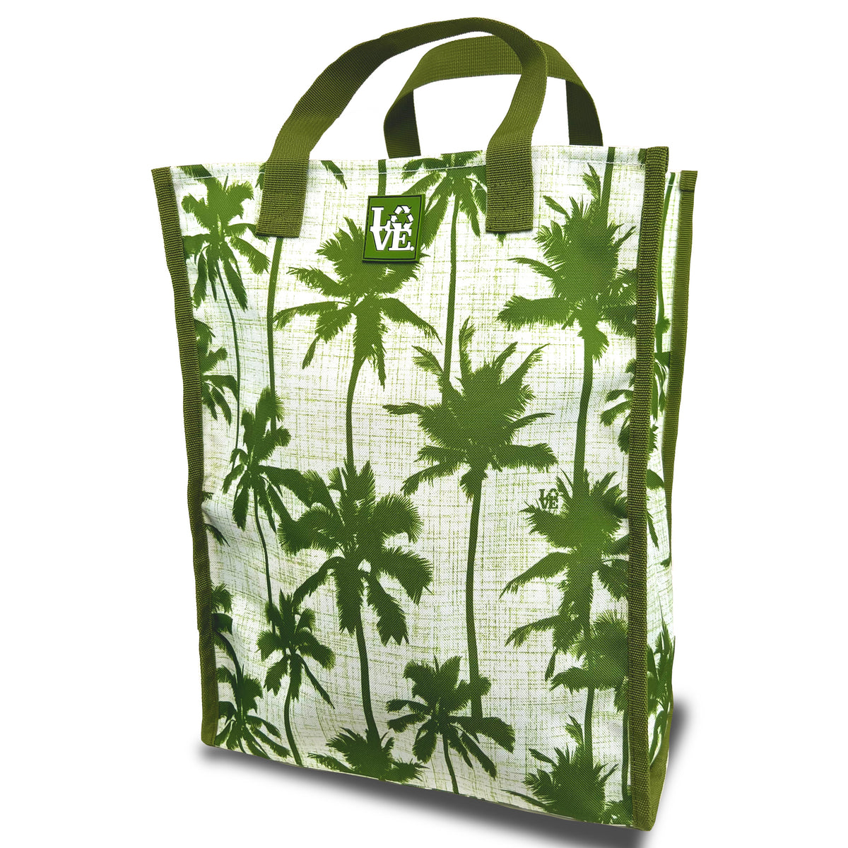 Love Sack Grocery Bag - Sunset Palms