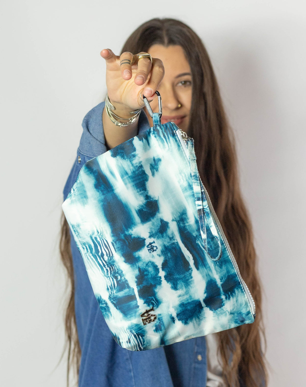 POOL PARTY Water Resistant Pouch — Ocean Tyde