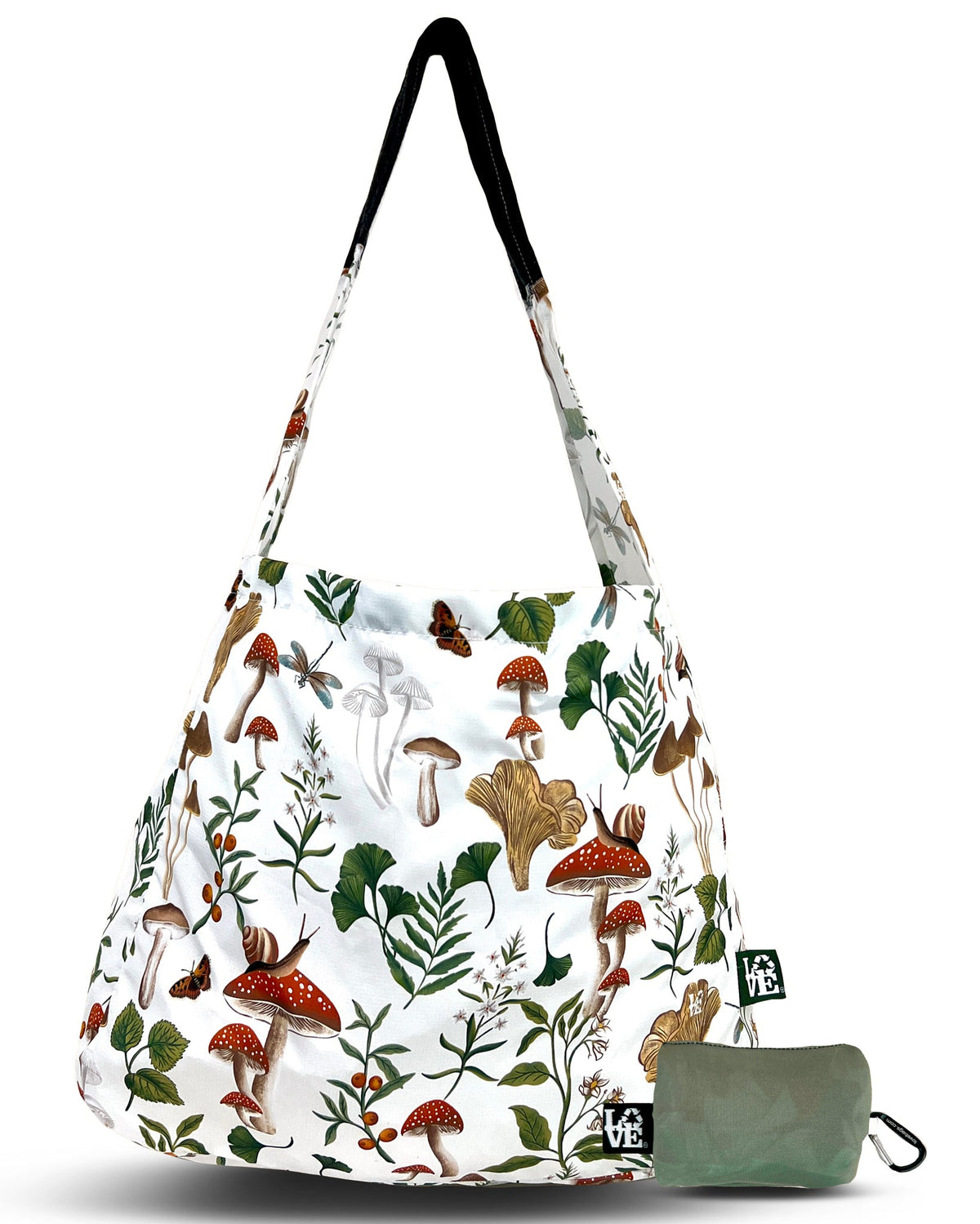 Stash It Tote Bag — Shroom Garden