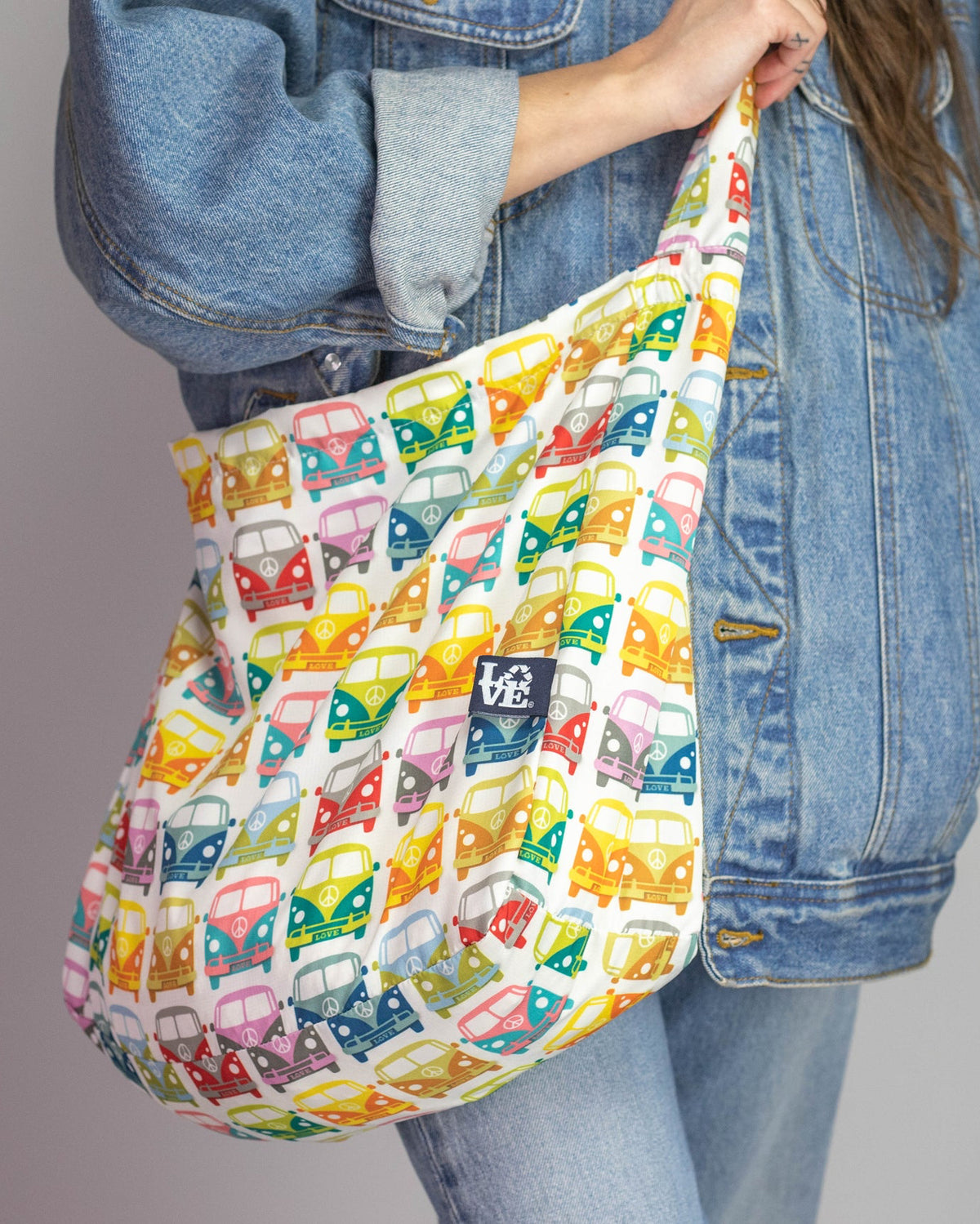 Stash It Tote Bag — Love Bus