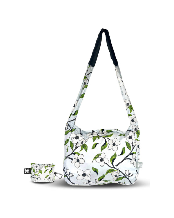 Crossbody Stash It Tote Medium - Reusable Crossbody Bag
