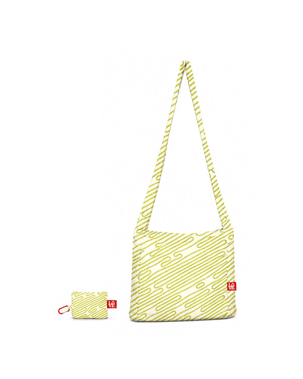 Crossbody Stash It Tote Small - Reusable Crossbody Bag