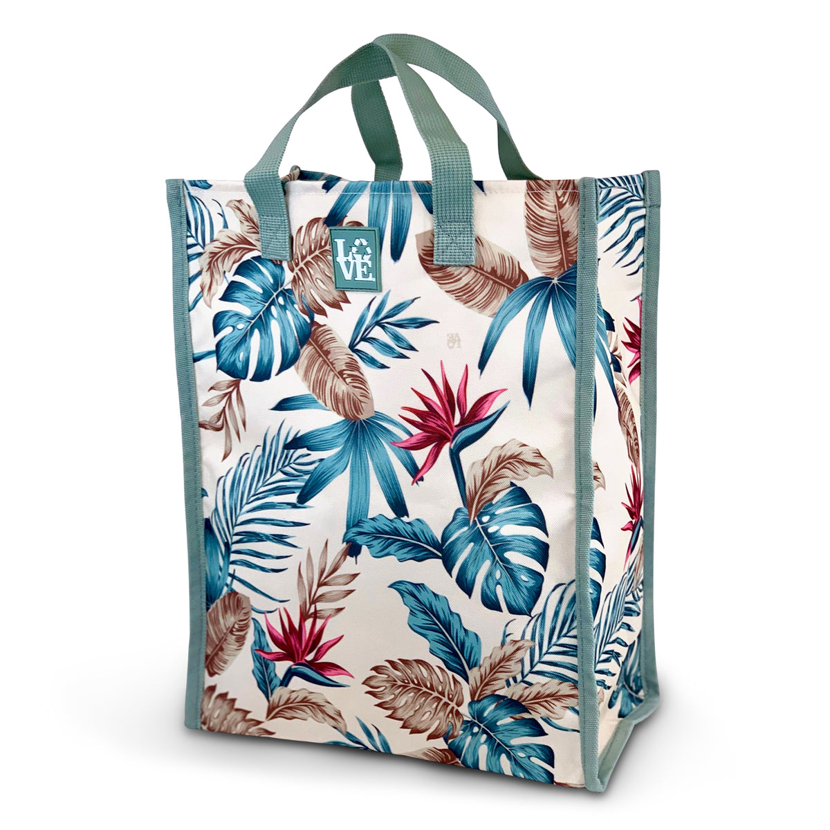 Love Sack Grocery Bag - Tropical Mist