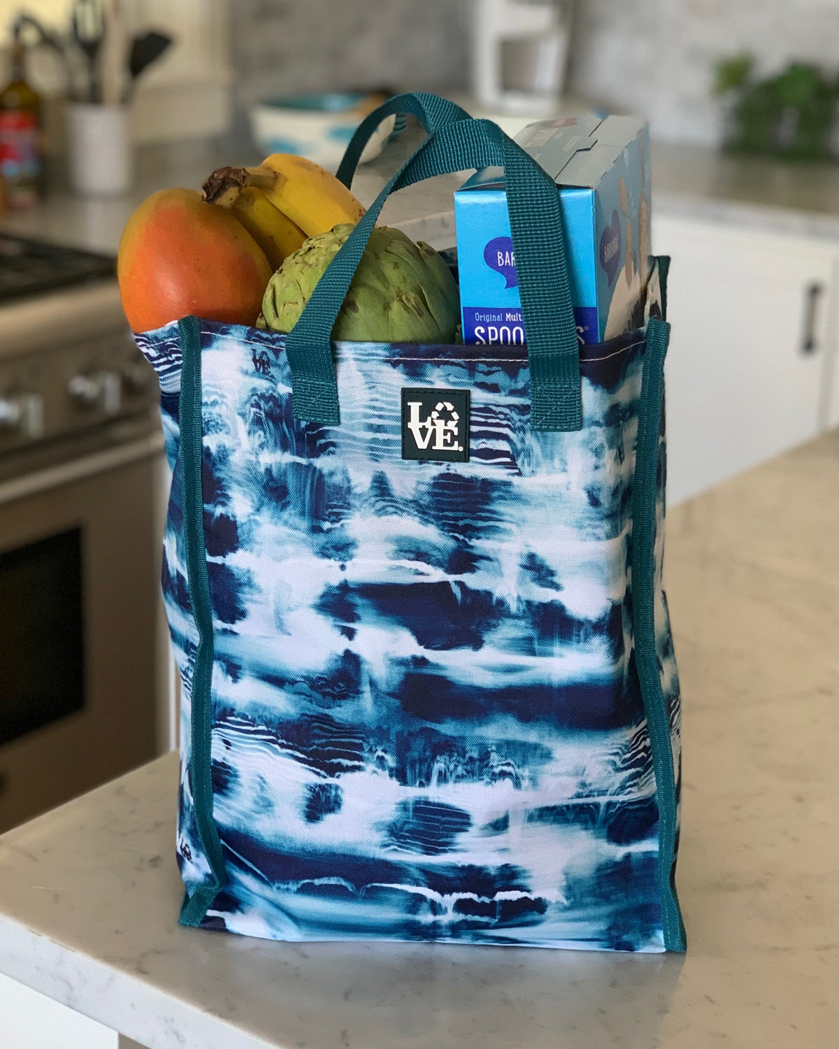 LOVE Sack Grocery Bag — Ocean Tyde