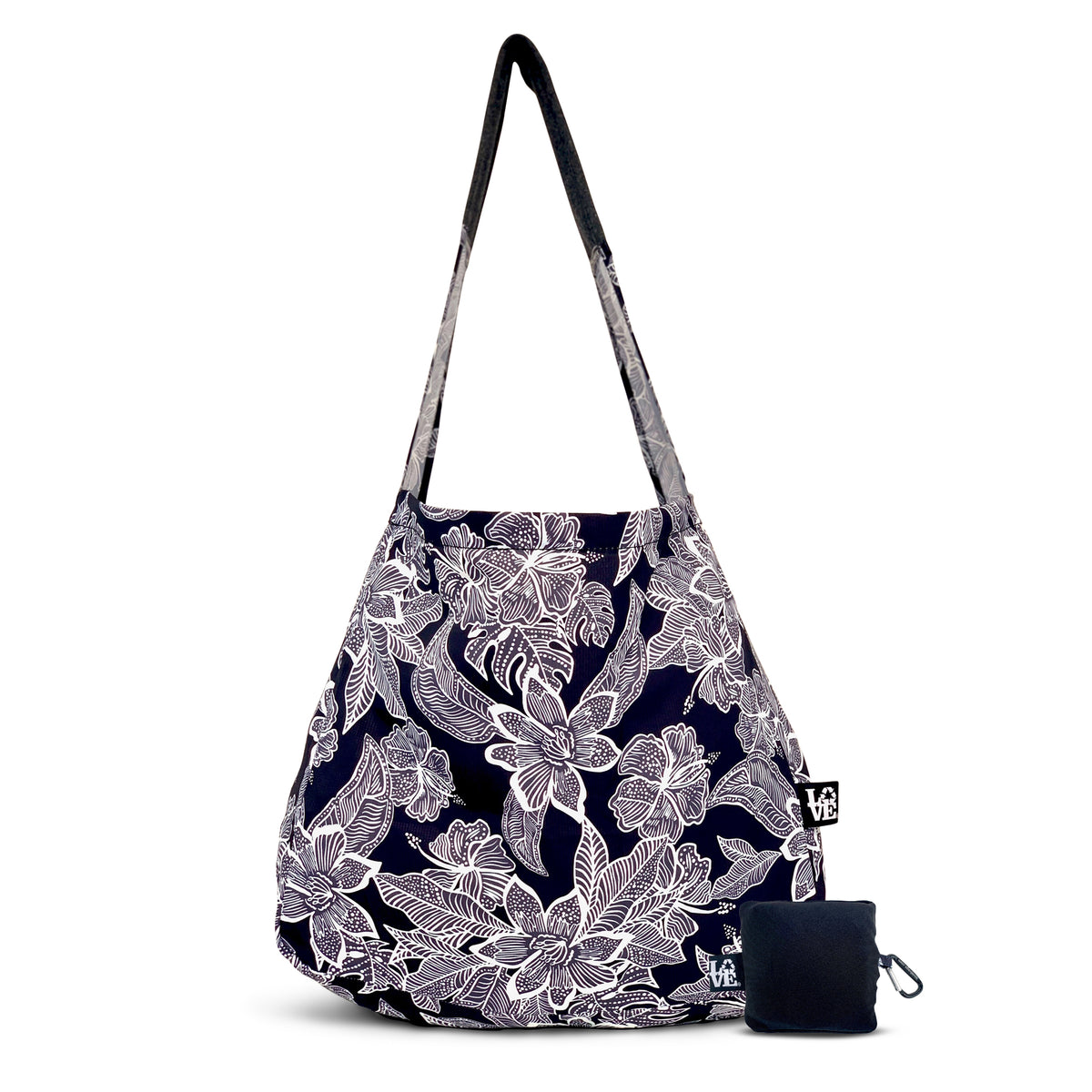Stash It Tote Bag - Dark Tropics