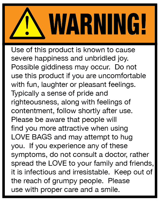 Stash It Tote Bag - Love Burst