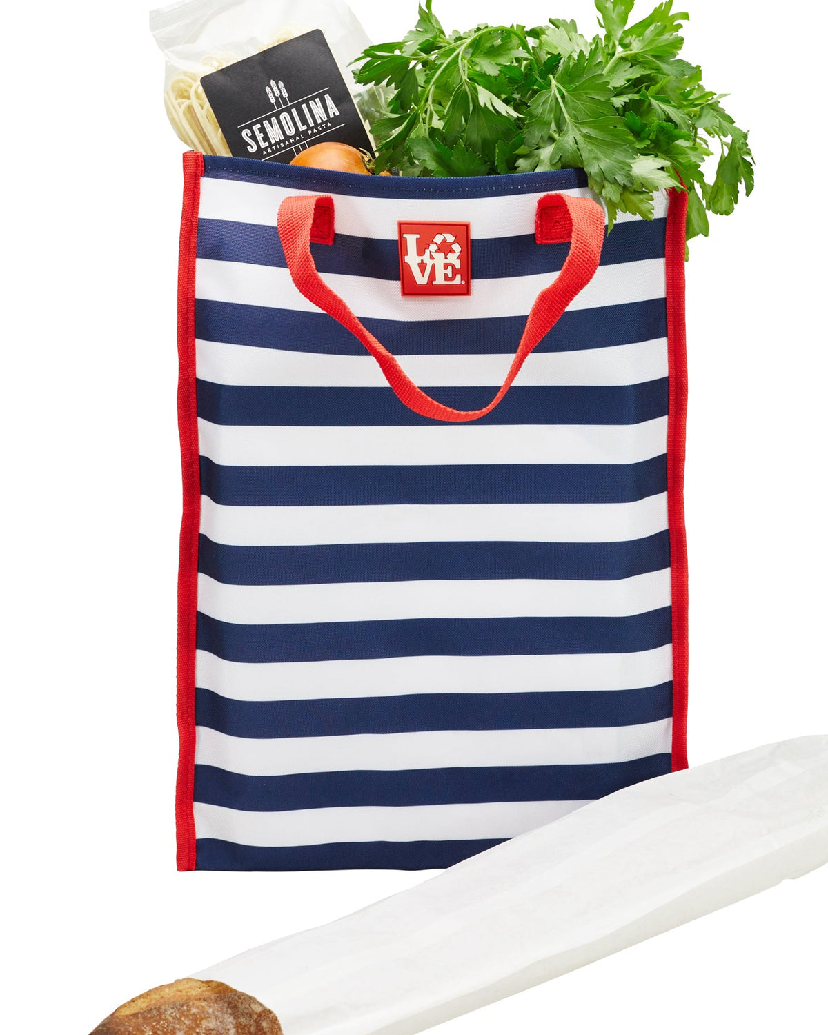 LOVE Sack Grocery Bag — Anchors Aweigh