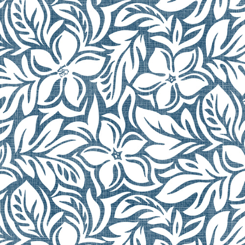 Blue Hawaii print