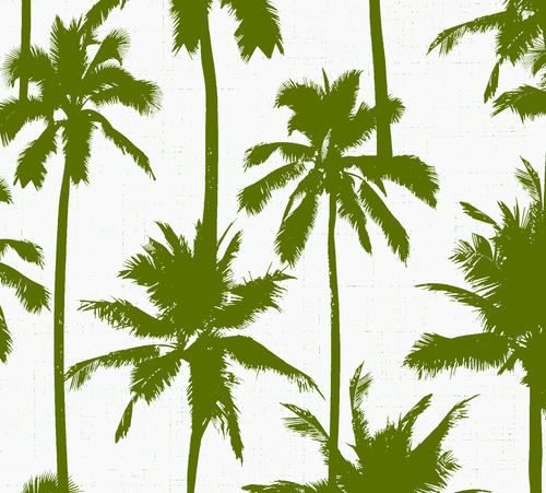 Sunset Palms print
