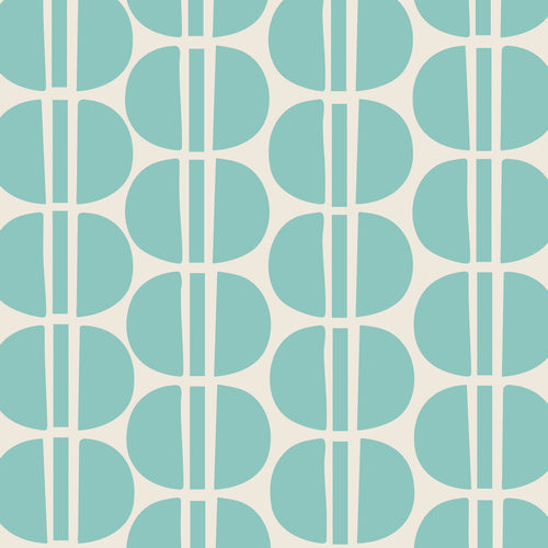 Cool Beans Aqua print