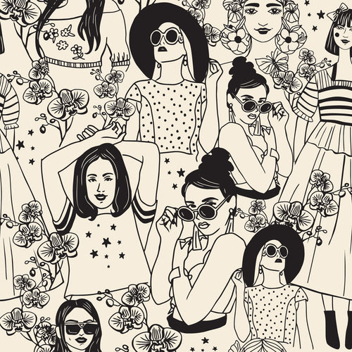 Go Figure! B/W print
