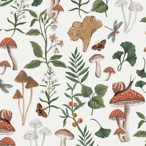 Shroom Garden Natural print