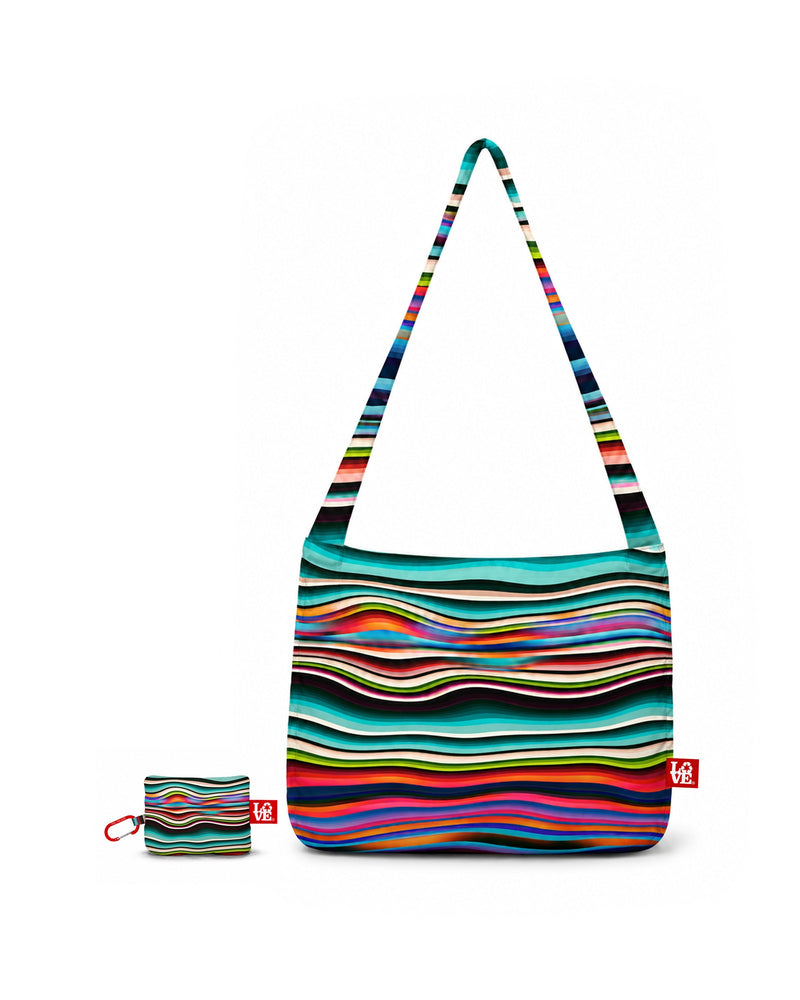 Crossbody Stash It Tote Large - Reusable Crossbody Bag
