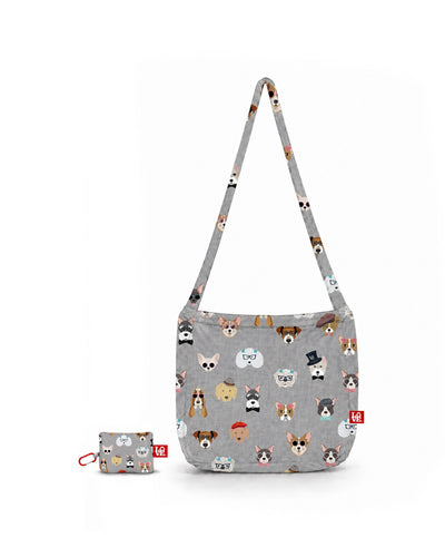 Crossbody Stash It Tote Medium - Reusable Crossbody Bag