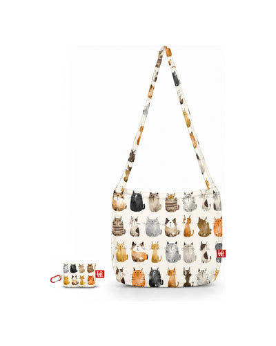 Crossbody Stash It Tote Medium - Reusable Crossbody Bag