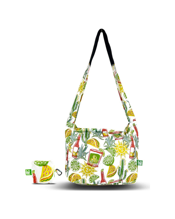 Crossbody Stash It Tote Medium - Reusable Crossbody Bag