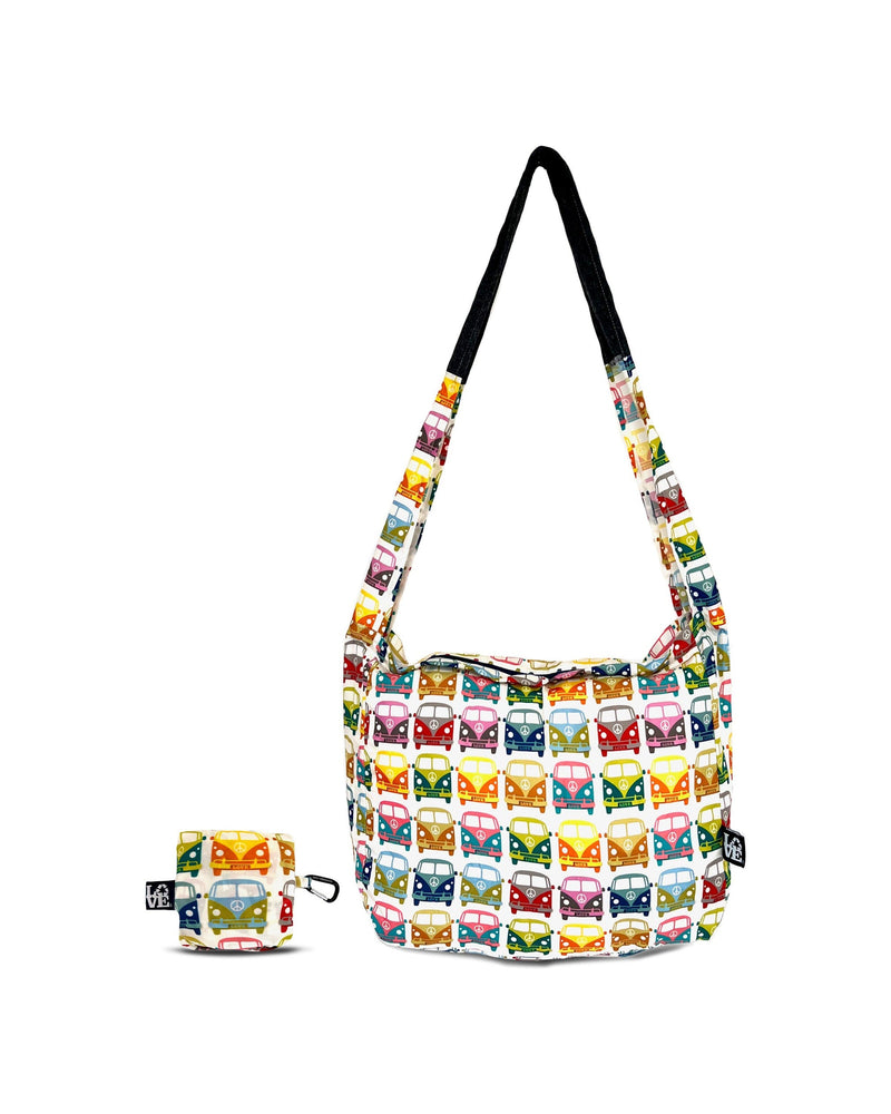 Crossbody Stash It Tote Medium - Reusable Crossbody Bag