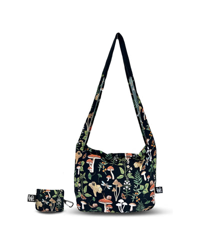 Crossbody Stash It Tote Medium - Reusable Crossbody Bag