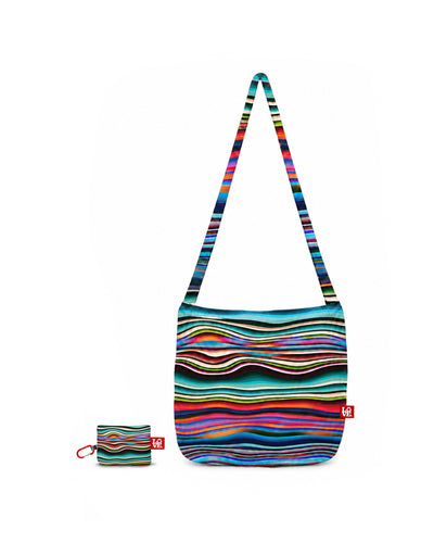 Crossbody Stash It Tote Medium - Reusable Crossbody Bag