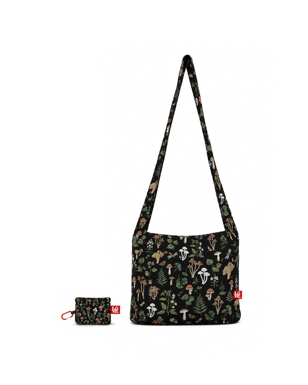 Crossbody Stash It Tote Small - Reusable Crossbody Bag