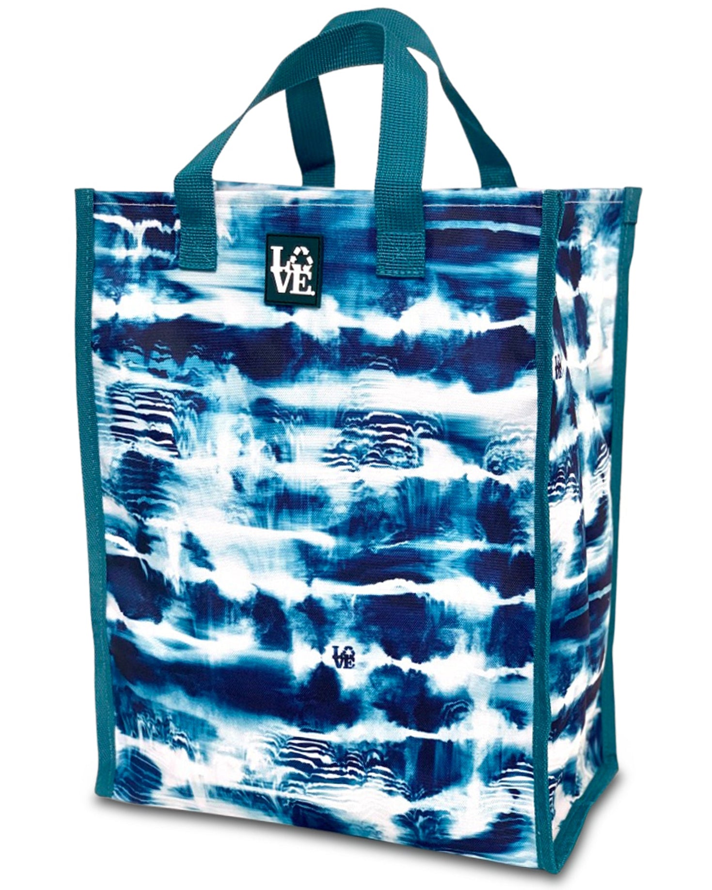 Love Sack Grocery Bag Ocean Tyde - Main Image